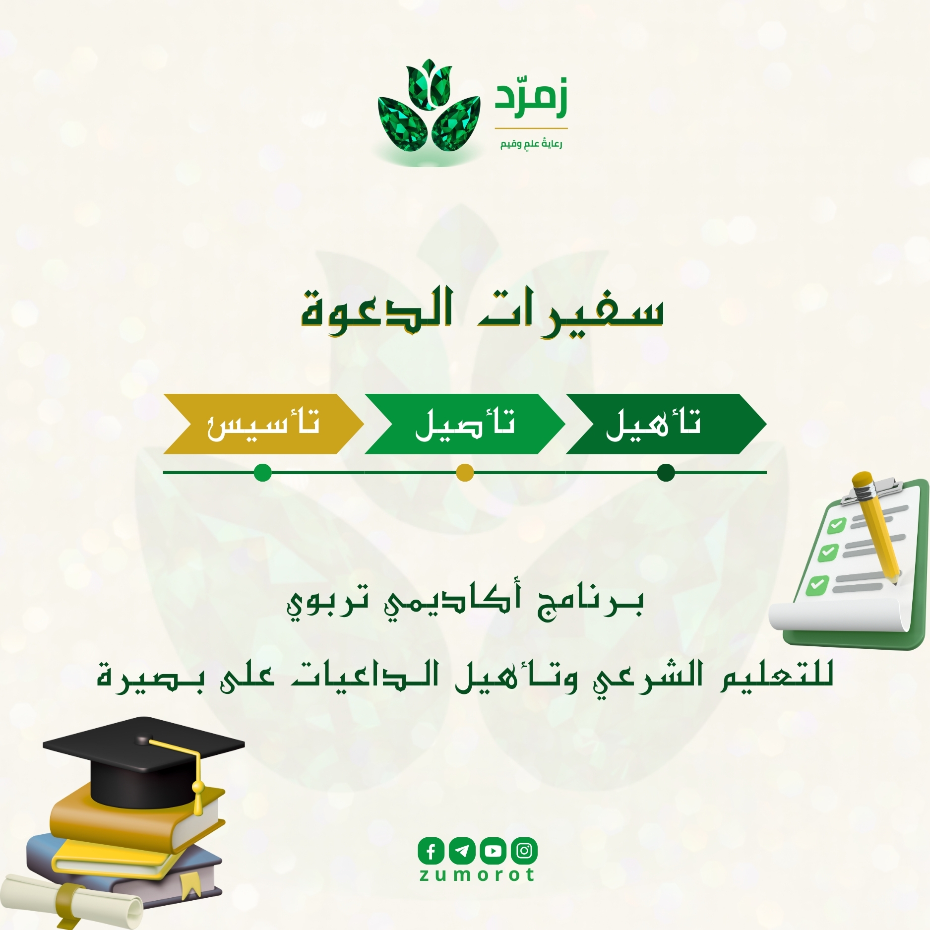"منصة زمرد التعليمية: رفيقك في رحلة العلوم الشرعية والتميز الأكاديمي"